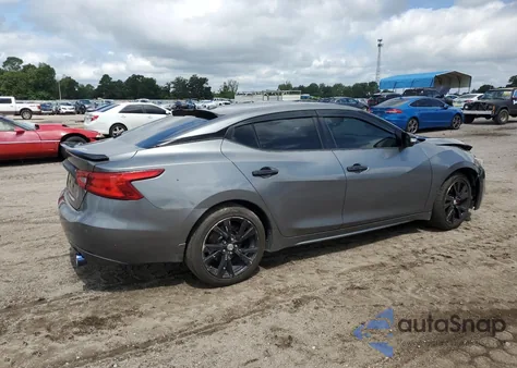 2016 Nissan Maxima 3.5S z USA, uszkodzony, nr VIN 1N4AA6AP6GC417069